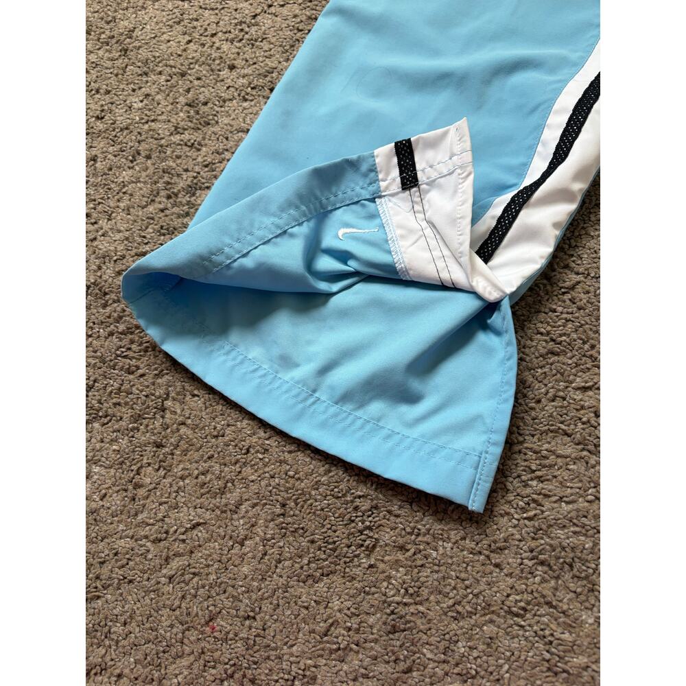 VTG Nike Women's Sky Blue w/ Black/White Side Stripes Track Suit- XL Top/L Pants - Picture 9 of 13